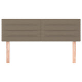 Galvūgaliai, 2vnt., taupe spalvos, 72x5x78/88cm, audinys