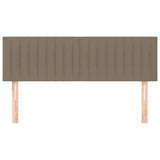 Galvūgaliai, 2vnt., taupe spalvos, 72x5x78/88cm, audinys