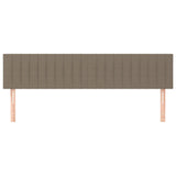Galvūgaliai, 2vnt., taupe spalvos, 90x5x78/88cm, audinys