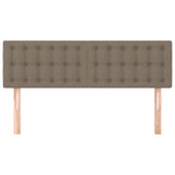 Galvūgaliai, 2vnt., taupe spalvos, 72x5x78/88cm, audinys
