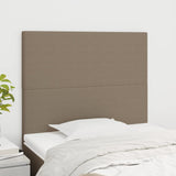 Galvūgaliai, 2vnt., taupe spalvos, 100x5x78/88cm, audinys