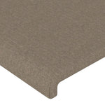 Galvūgaliai, 4vnt., taupe spalvos, 80x5x78/88cm, audinys