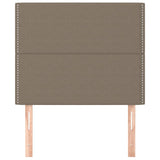 Galvūgaliai, 2vnt., taupe spalvos, 100x5x78/88cm, audinys