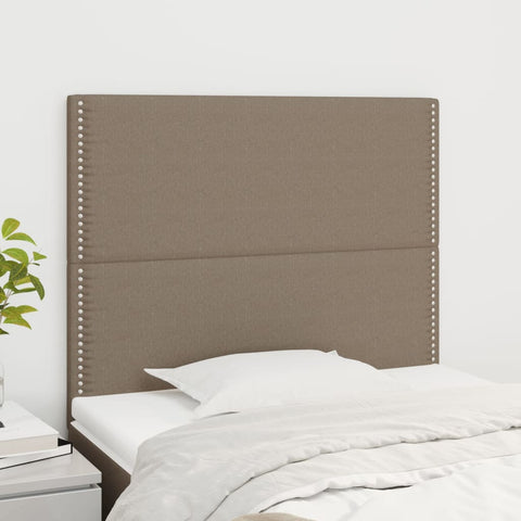 Galvūgaliai, 2vnt., taupe spalvos, 100x5x78/88cm, audinys