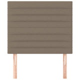 Galvūgaliai, 2vnt., taupe spalvos, 100x5x78/88cm, audinys
