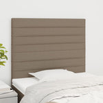 Galvūgaliai, 2vnt., taupe spalvos, 100x5x78/88cm, audinys
