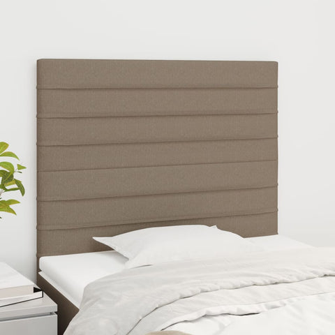 Galvūgaliai, 2vnt., taupe spalvos, 100x5x78/88cm, audinys