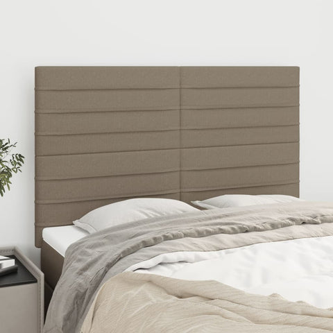 Galvūgaliai, 4vnt., taupe spalvos, 72x5x78/88cm, audinys