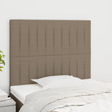 Galvūgaliai, 2vnt., taupe spalvos, 100x5x78/88cm, audinys
