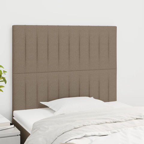 Galvūgaliai, 2vnt., taupe spalvos, 100x5x78/88cm, audinys