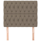 Galvūgaliai, 2vnt., taupe spalvos, 100x7x78/88cm, audinys