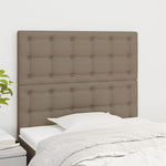 Galvūgaliai, 2vnt., taupe spalvos, 90x5x78/88cm, audinys