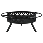 Laužavietė su žarstekliu, 70cm, plienas, XXL