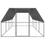 Lauko narvas viščiukams, 3x8x2m, galvanizuotas plienas