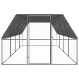 Lauko narvas viščiukams, 3x8x2m, galvanizuotas plienas