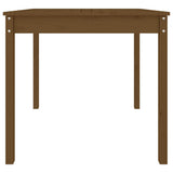 Sodo stalas, medaus rudas, 82,5x82,5x76cm, pušies masyvas