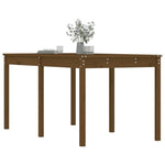 Sodo stalas, medaus rudas, 159,5x82,5x76cm, pušies masyvas