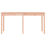 Sodo stalas, 159,5x82,5x76cm, duoglas eglės medienos masyvas