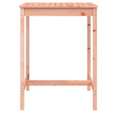 Sodo stalas, 82,5x82,5x110cm, duoglas eglės medienos masyvas