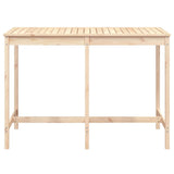 Sodo stalas, 159,5x82,5x110cm, pušies medienos masyvas