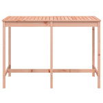 Sodo stalas, 159,5x82,5x110cm, duoglas eglės medienos masyvas