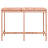 Sodo stalas, 159,5x82,5x110cm, duoglas eglės medienos masyvas