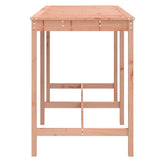 Sodo stalas, 159,5x82,5x110cm, duoglas eglės medienos masyvas