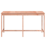 Sodo stalas, 203,5x90x110cm, duoglas eglės medienos masyvas