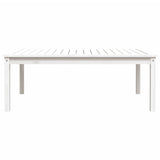 Sodo stalas, baltas, 121x82,5x45cm, pušies medienos masyvas