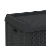 Sodo daiktadėžė, antracito spalvos, 125l, PP