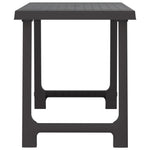 Stovyklavimo stalas, antracito, 79x56x64cm, PP