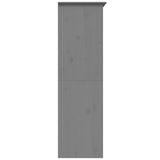 Drabužių spinta BODO, pilka, 99x53,5x173 cm, pušies masyvas