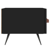 Televizoriaus spintelė, juoda, 150x36x30cm, apdirbta mediena
