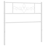 Metalinis galvūgalis, baltos spalvos, 80cm