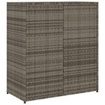 Sodo spintelė daiktams, pilka, 105x55x113cm, poliratanas