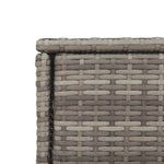 Sodo spintelė daiktams, pilka, 105x55x113cm, poliratanas