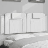 Galvūgalio pagalvėlė, Viana, baltos spalvos, 120cm, dirbtinė oda