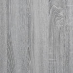 Rašomasis stalas, pilkas ąžuolo, 100x45x76cm, mediena/plienas