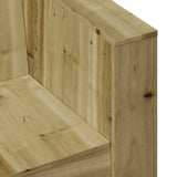 Sodo sofos dalis, 79x60x62cm, impregnuota pušies mediena