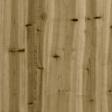 Sodo stalas, 100x50x75cm, impregnuota pušies mediena
