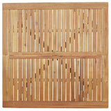 Sodo stalas, 110x110x75cm, akacijos masyvas, kvadratinis