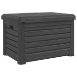 Lauko dėžė pagalvėlėms, antracito, 73x50,5x46,5cm, PP