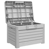 Lauko dėžė pagalvėlėms, pilka, 73x50,5x46,5cm, PP