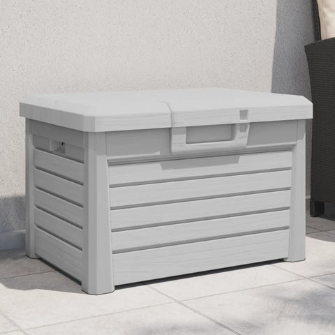 Lauko dėžė pagalvėlėms, pilka, 73x50,5x46,5cm, PP
