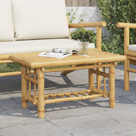 Kavos staliukas, 70x45x36cm, bambukas