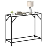 Konsolinis staliukas, 98x35x81cm, plienas