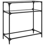 Konsolinis staliukas, 80x35x81cm, plienas