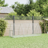 Narvelis triušiams, sidabrinis, 300x105x120cm, plienas