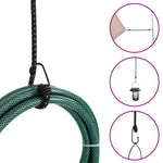 Bungee virvelės su juostelėmis ir kabliukais, 10vnt., 46cm