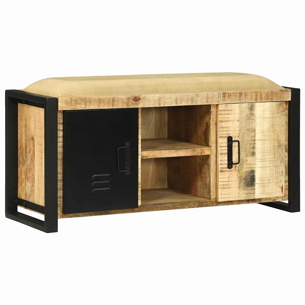 Lot de 2 pieds de table Lunderskov acier 35 x 50 cm noir - Maison